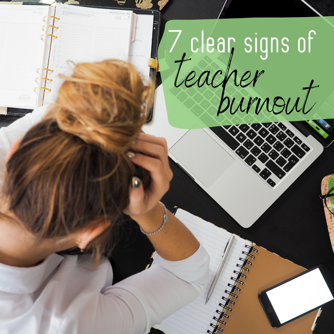 signs of teacher burnout