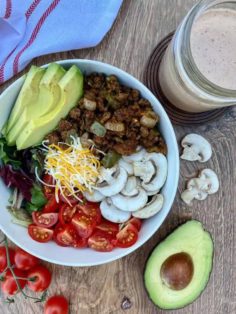 low carb taco salad