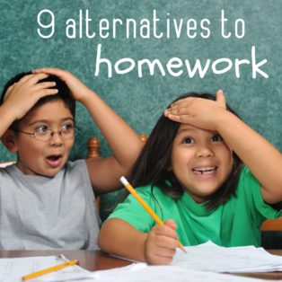 alternatives to homework in middle school