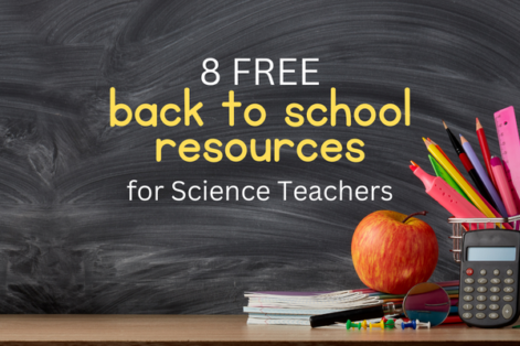 FREE back to school resources for science teachers