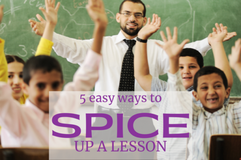 easy ways to spice up a lesson