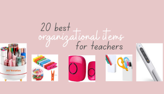 best organizational items for teachers
