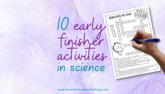 Early finisher activities for science (1)