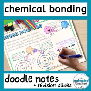 chemical bonding doodle notes