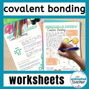 covalent bonding worksheets