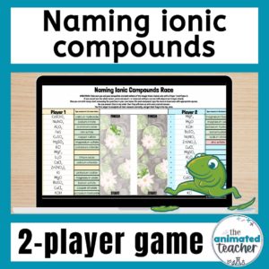 naming ionic compounds game
