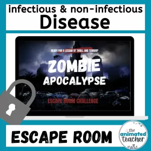 infectious and non-infectious disease escape room