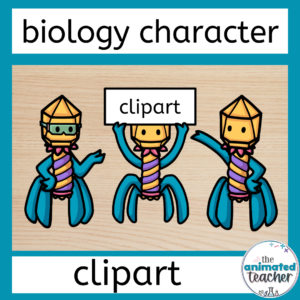 High School Biology Clip Art Commercial Use Characters