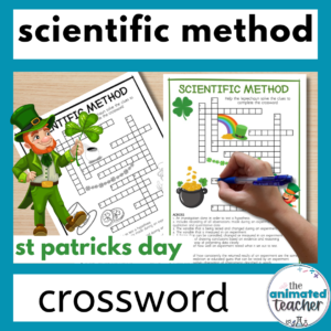 St Patricks Day Science Crossword