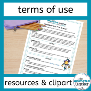 Terms of Use Clip Art and Resources