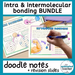 chemical bonds doodle notes