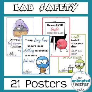 Lab safety posters