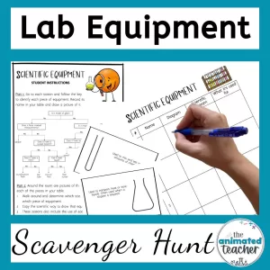 Lab Equipment Activity Scavenger Hunt