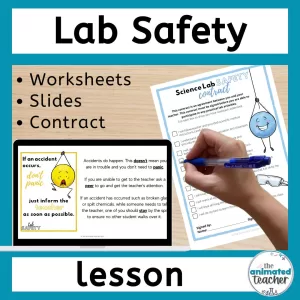 lab safety lesson and lab safety contract