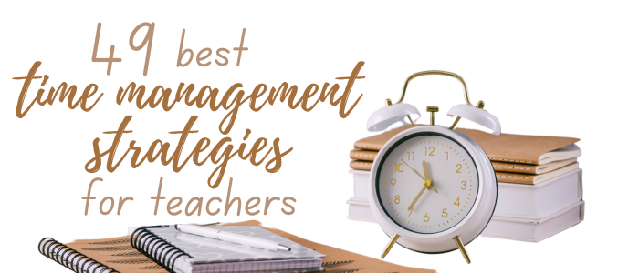time management tips for teachers