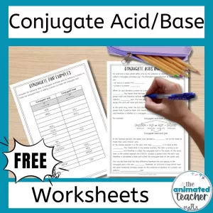 Conjugate acid base pairs worksheet