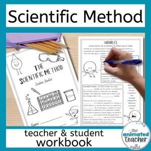printable scientific method booklet worksheet middle school