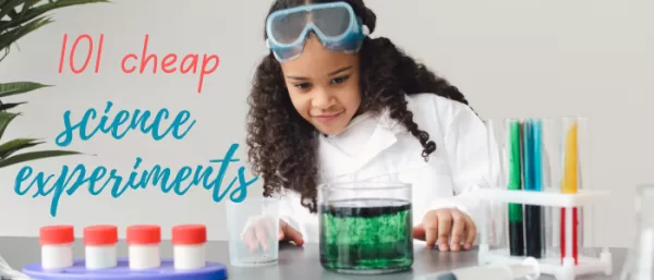 101 budget science experiments for kids