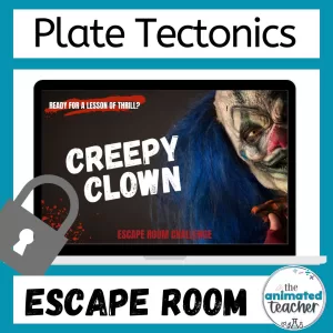 Plate tectonics activity escape room