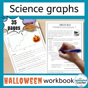 halloween science graphing