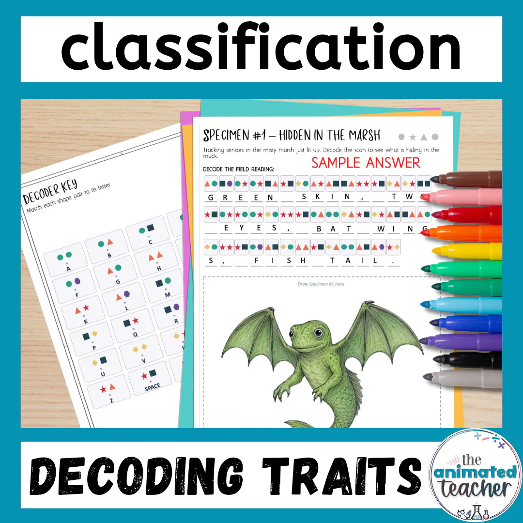 11 Decoding Key Worksheets Crack the Code Mystery Creature