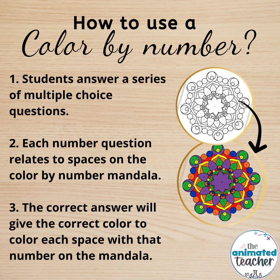 Fun classification color by number printable worksheets