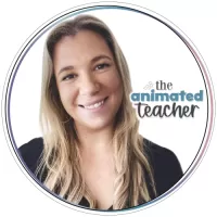 The Animated Teacher photo logo